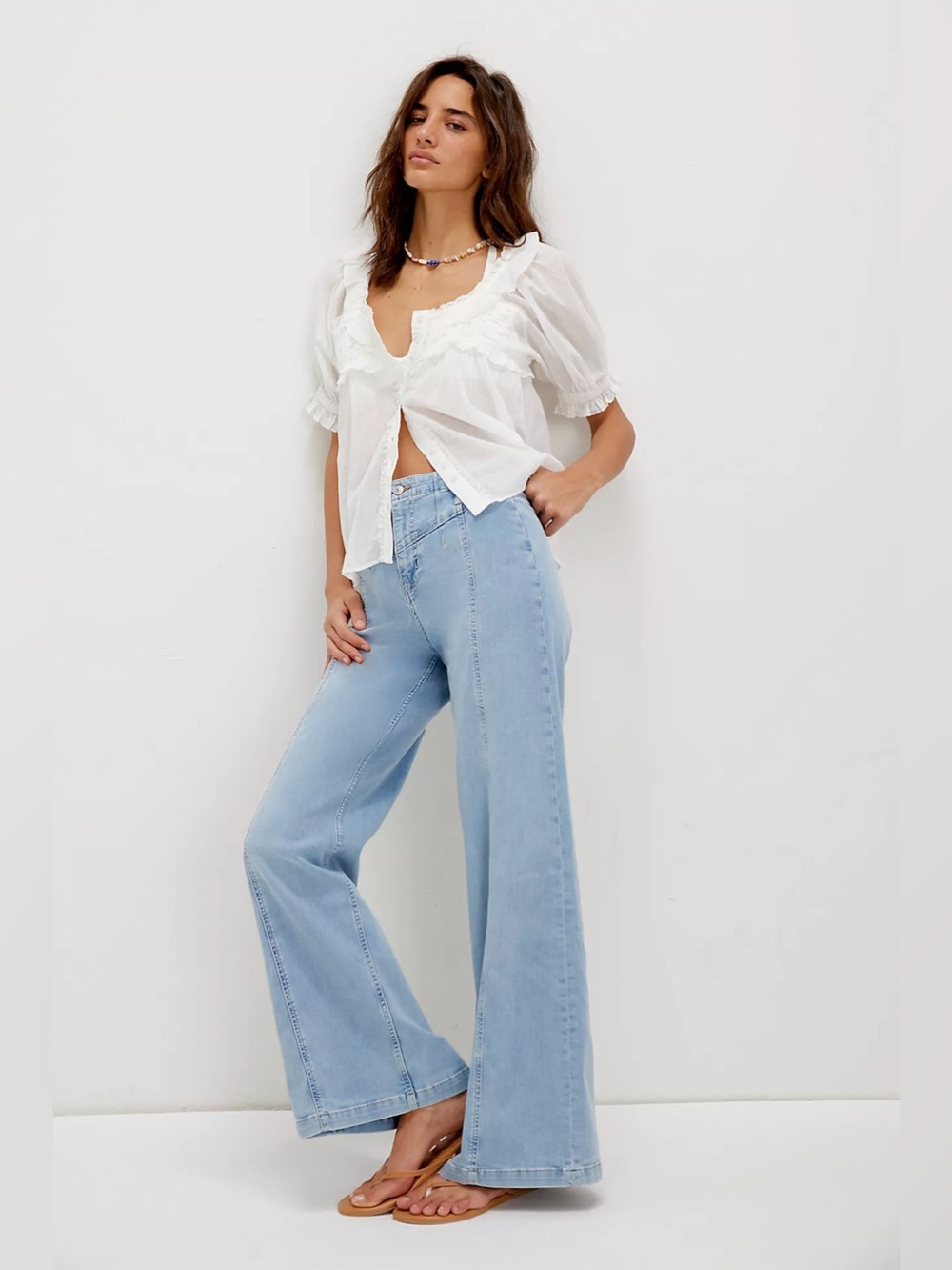 We The Free Libre Wide-Leg Jeans in Palermo